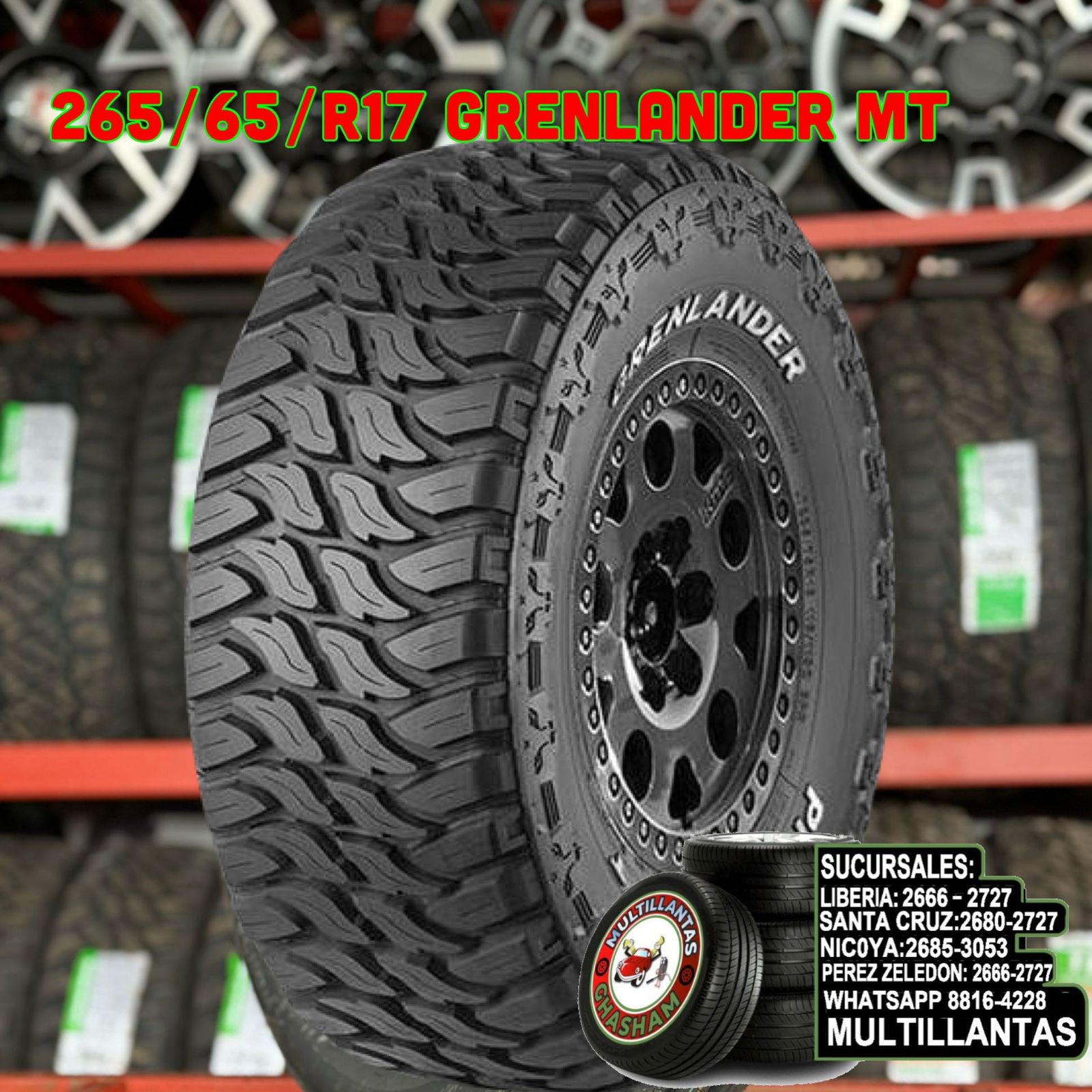 265/65/R17 GRENLANDER MT-LT